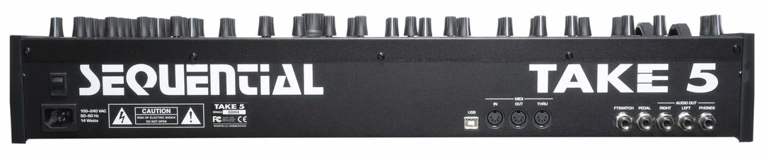 Promo 💯 Empire Guitars Keys Sequential Circuits Take 5 Compact Polyphonic Synth *Free Shipping In The US* 🎁 3 Empire Guitars Keys Sequential Circuits Take 5 Compact Polyphonic Synth *Free Shipping In The US*