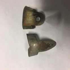 Empire Guitars Set Of 2 Vintage Finger Picks / One Dunlop Pat Pend & One Unbranded Used Accessories