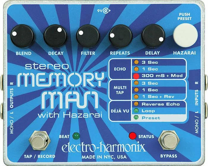 Deals ๐ Effects Electro-Harmonix Stereo Memory Man With Hazarai *Free Shipping In The USA* ๐งจ 1 Effects Electro-Harmonix Stereo Memory Man With Hazarai *Free Shipping In The USA*