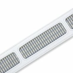 Budget ❤️ Empire Guitars Levy's MCG26A 2.5" White & Blue Leather Guitar Strap *Free Shipping In The USA* ⭐ 7 Empire Guitars Levy's MCG26A 2.5