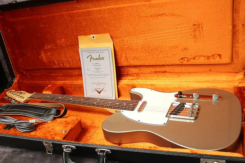 Discount 😀 Empire Guitars 2005 Fender Custom Shop '67 Reissue Telecaster NOS 🤩 6 Empire Guitars 2005 Fender Custom Shop '67 Reissue Telecaster NOS