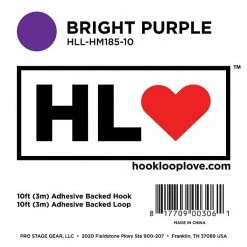 Empire Guitars Pedaltrain - 10' Hook-and-Loop - Bright Purple Pedal Board Adhesive Accessories