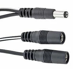 Voodoo Lab PPAV 2.1mm Output Splitter Male-Female/Female Adapter Y-Cable