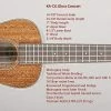 Empire Guitars Acoustic Kala KA-CG Concert Ukulele Mahogany Gloss Top