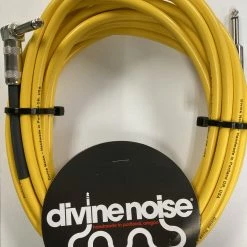 Empire Guitars Divine Noise 25ft Instrument Cable S-R Yellow *Free Shipping In The USA* Accessories