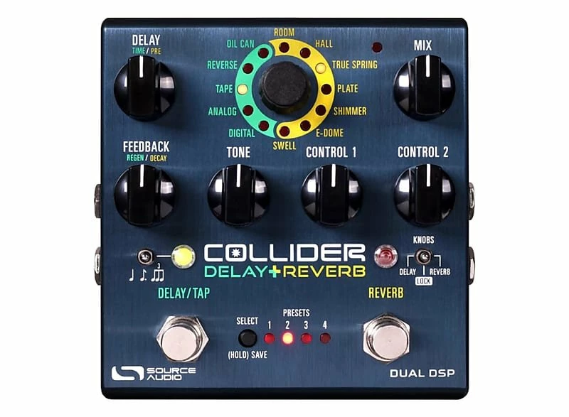 Top 10 ⭐ Source Audio Collider Delay + Reverb *Free Shipping In The USA* Effects ⭐ 1 Source Audio Collider Delay + Reverb *Free Shipping In The USA* Effects
