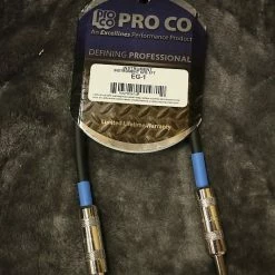 Empire Guitars Accessories Pro Co Instrument Cable EG-1 Q/Q 1Ft *Free Shipping In The US*