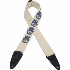 Empire Guitars Levy's MC8LCD-001 2" Adjustable Cotton Guitar Strap With Hand Eye Design *Free Shipping In The USA*