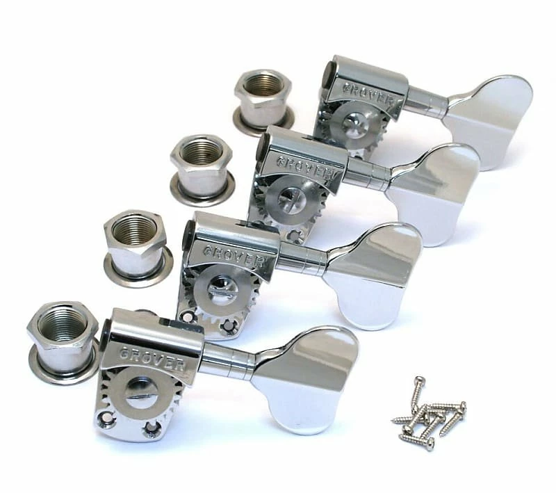 Best Pirce ✨ Empire Guitars Grover 145C4 2+2 Bass Tuning Machines *Free Shipping In The USA* ✔️ 2 Empire Guitars Grover 145C4 2+2 Bass Tuning Machines *Free Shipping In The USA*
