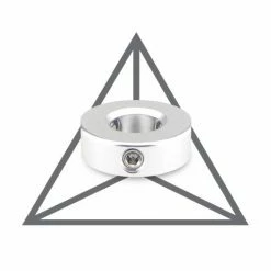 Empire Guitars Barefoot Buttons V2 Mini Silver 18-V2-MN-SV