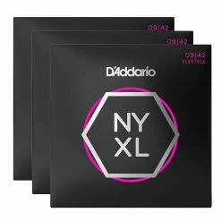 Empire Guitars D'Addario NYXL0942 Nickel Wound Electric Guitar Strings(9-42)-3 Packs *Free Shipping In The USA* Accessories