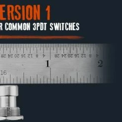 Empire Guitars Effects Barefoot Buttons V1 White 18-V1-ST-WH