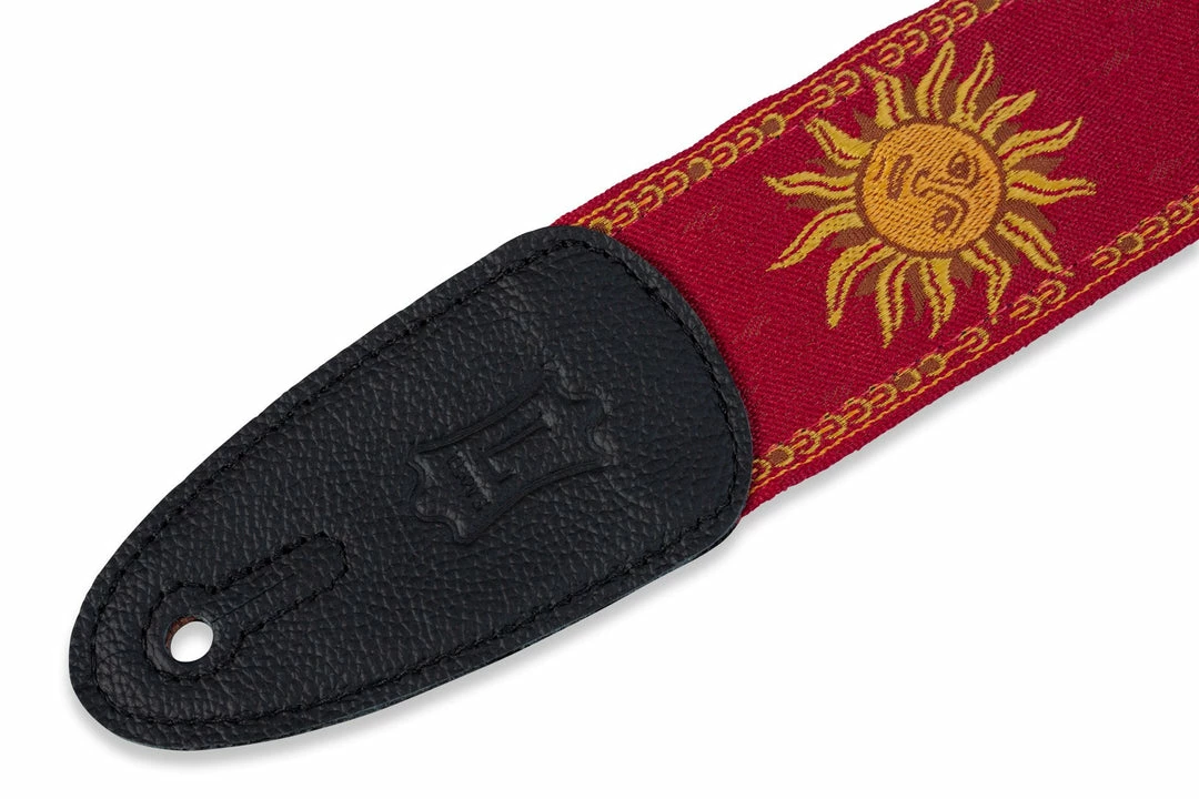 Budget ๐ฅ Empire Guitars Levy's MPJG-SUN-RED 2" Sun Print Red Guitar Strap *Free Shipping In The USA* โญ 4 Empire Guitars Levy's MPJG-SUN-RED 2" Sun Print Red Guitar Strap *Free Shipping In The USA*