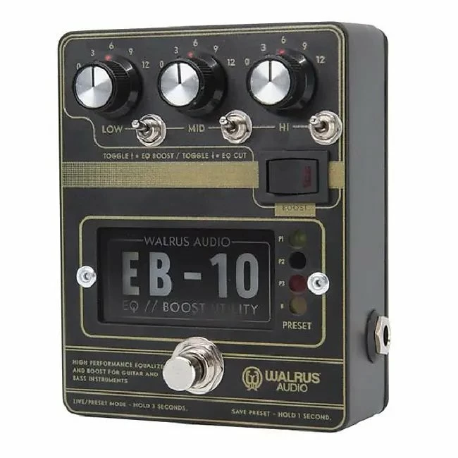 Top 10 🌟 Empire Guitars Walrus Audio EB-10 Black Pre-Amp Boost EQ *Free Shipping In The USA* Effects 😉 1 Empire Guitars Walrus Audio EB-10 Black Pre-Amp Boost EQ *Free Shipping In The USA* Effects
