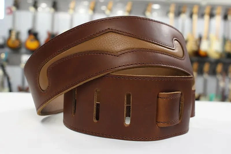 Outlet ⭐ LM Products LM Leather Guitar Strap F Hole Suede Brown *Free Shipping In The USA* ⌛ 1 LM Products LM Leather Guitar Strap F Hole Suede Brown *Free Shipping In The USA*