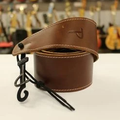 Empire Guitars Perri’s Leathers SP25-S Tan Baseball Leather Guitar Strap *Free Shipping In The USA* Accessories